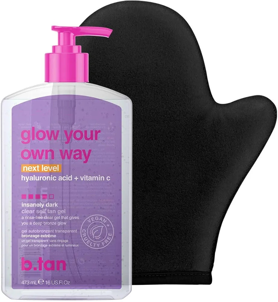 Autobronceador Nivel N.4 Guante doble faz + Autobronceador en Gel