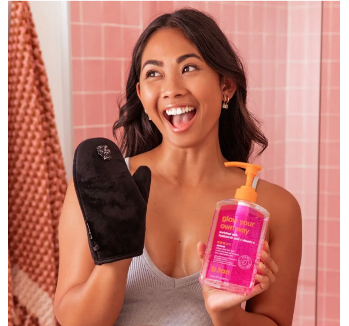 Autobronceador Nivel N.3 Guante doble faz + Autobronceador en Gel